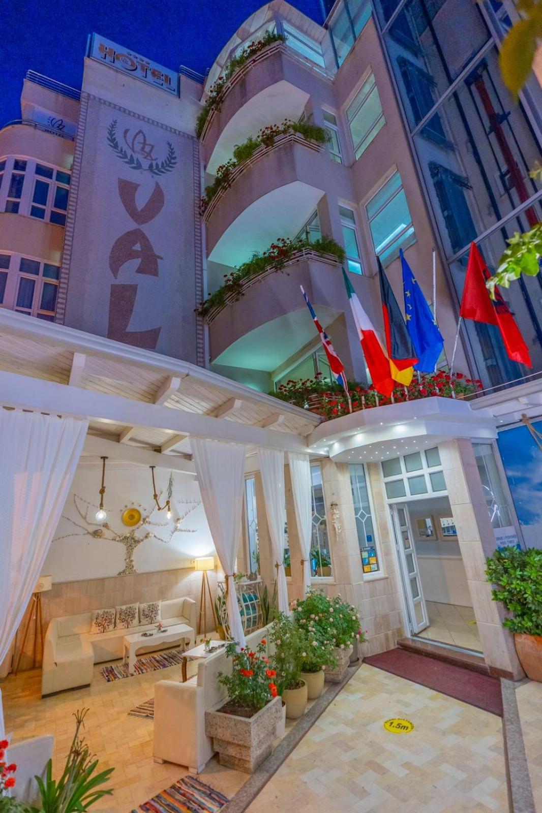 Hotel Valz Velipojë Esterno foto